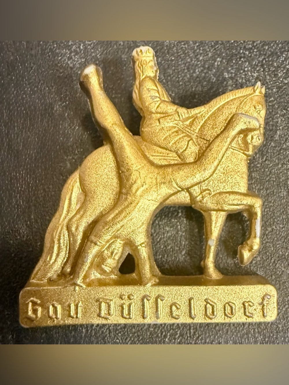 Vintage Gau Düsseldorf German Sports Festival Pin Badge Paulmann & Crone